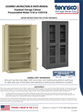 Preassembled 18 Inch Standard Storage Cabinet (2350918)